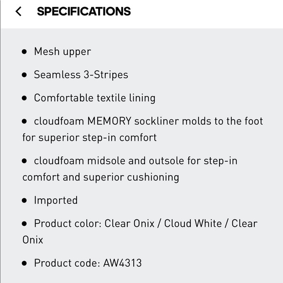 Adidas Cloudfoam QT shoes - Picture 5 of 8